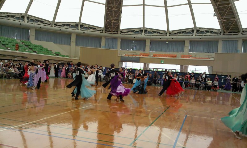 ダンス競技会徳島にて